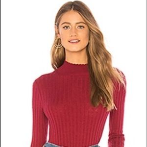 NWT Joie Gestina red sweater top